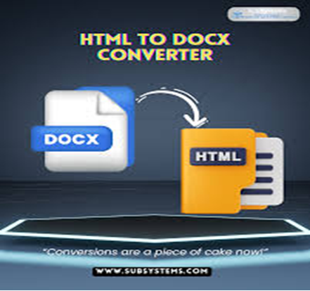 Code solution for DOCX to HTML conversion without external tools